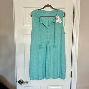 Vineyard Vines Andros Blue Knit Cover-Up